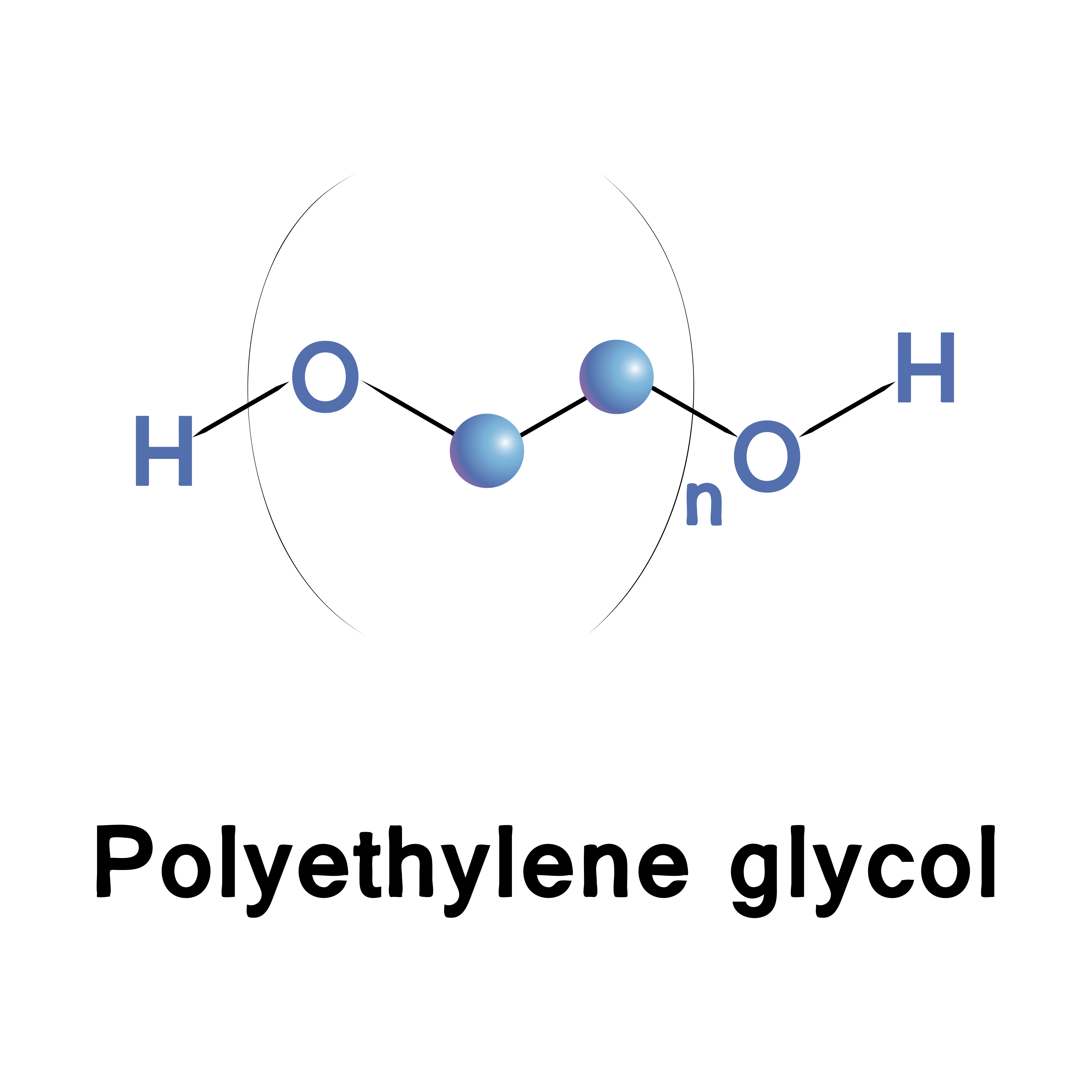 covalent bond for polyethylene glycol