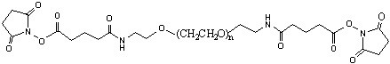 GAS-PEG-GAS (GAS: Glutaramide Succinimidyl Ester)
