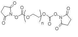 SC-PEG-SC (SC: Succinimidyl Carbonate)