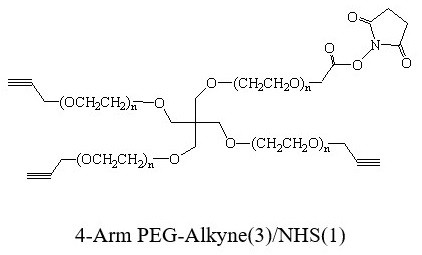 4-Arm PEG-Alkyne
