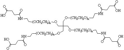 4-Arm PEG-SAA (Succinimide Acid: SAA)