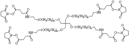 4-Arm PEG-SAS (Succinimidyl Succinimide Acid: SAS)