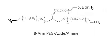 8-Arm PEG-Azide/Amine