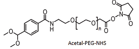 Acetal-PEG-NHS