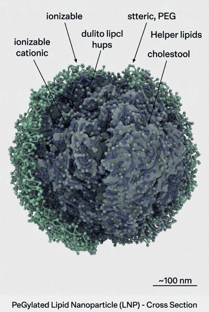 PEGylated lipid nanoparticle